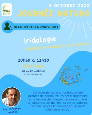 Atelier individuel 1a Iridologie
