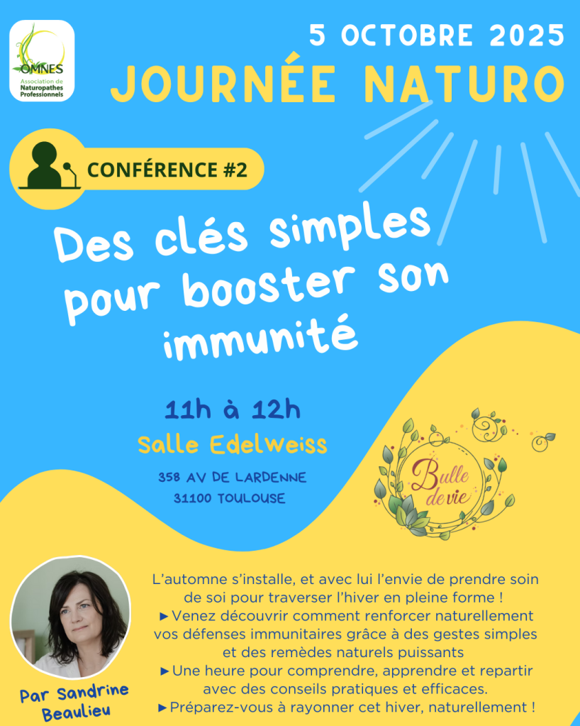 Conference 2 Cles pour limmunite