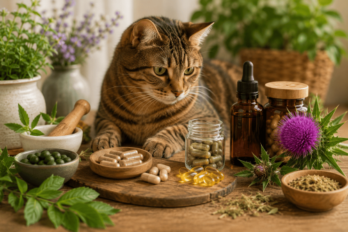 Phyto et complements chat